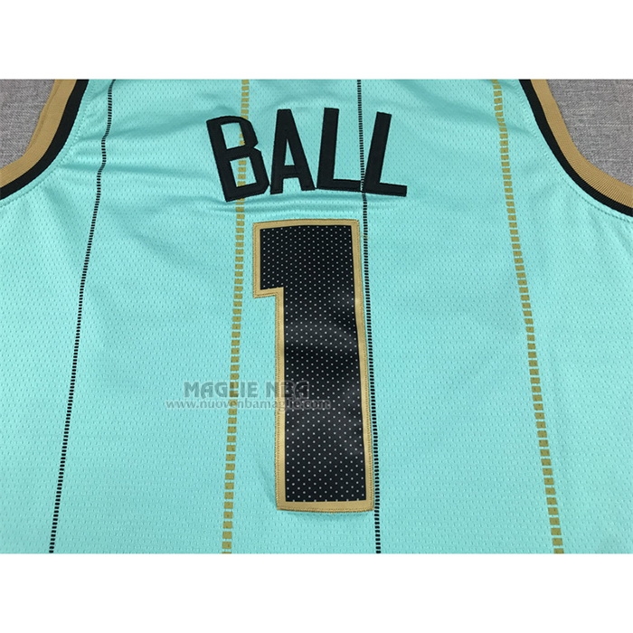 Maglia
 LaMelo Ball NO 1 Charlotte Hornets Citta
 Verde
